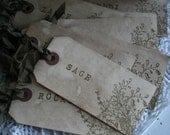 PLACE CARD / Escort Card -Custom Placecards -Set of 8- branch/ twig/ leaves- glittered- personalized-Choice of ribbon colors