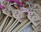 WEDDING CUPCAKE TOPPER - weddings, bridal shower, reception