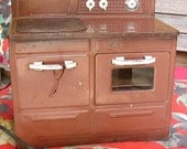 VINTAGE CHILDS STOVE, Electric, Metal, Retro, working, range, oven, shabby chic