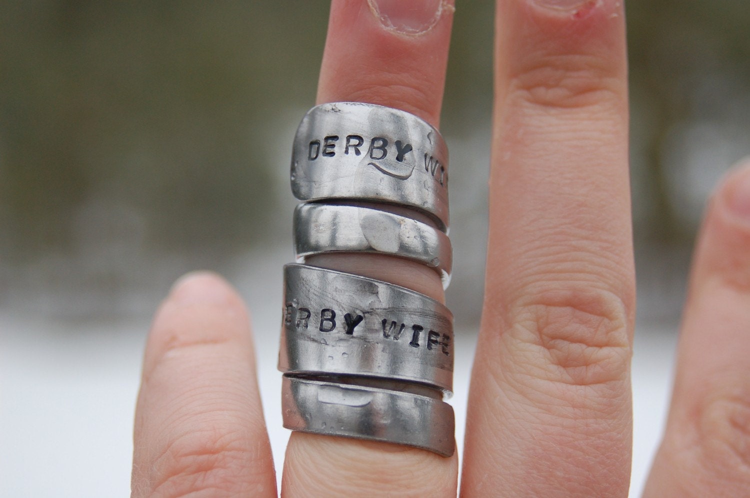 set of derby wife rings