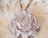 Flower Necklace... "My Love a Lilac Fair"