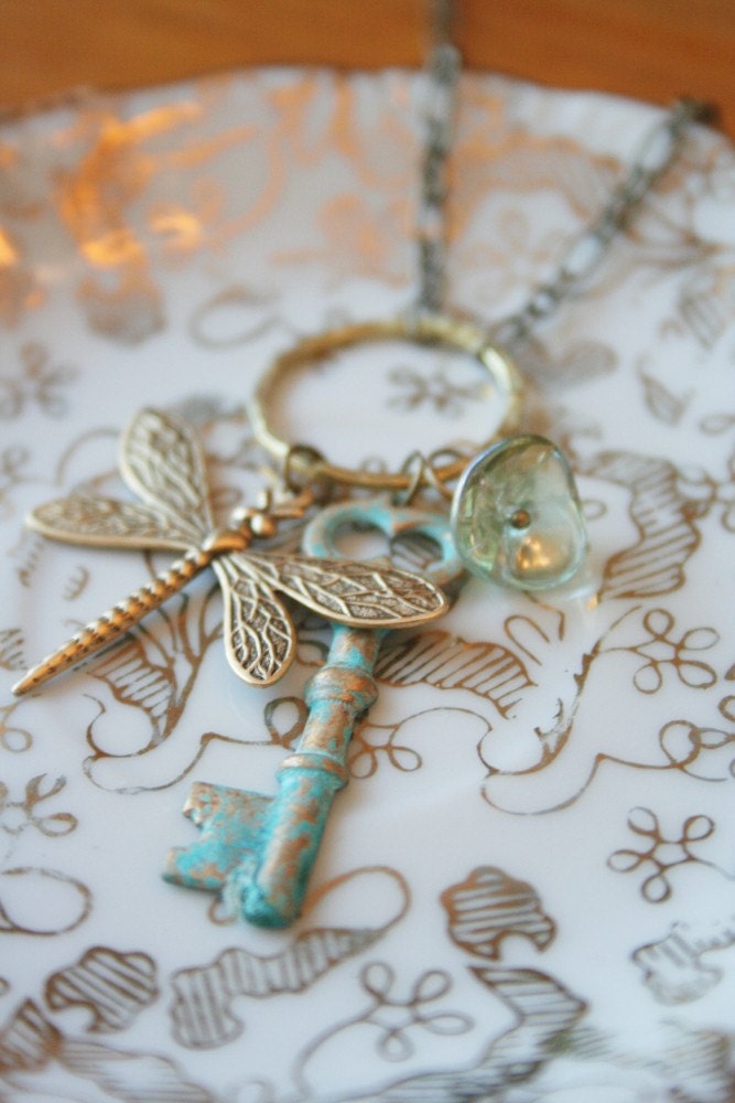Charm Necklace... "Silence Gets Too Hard to Handle"