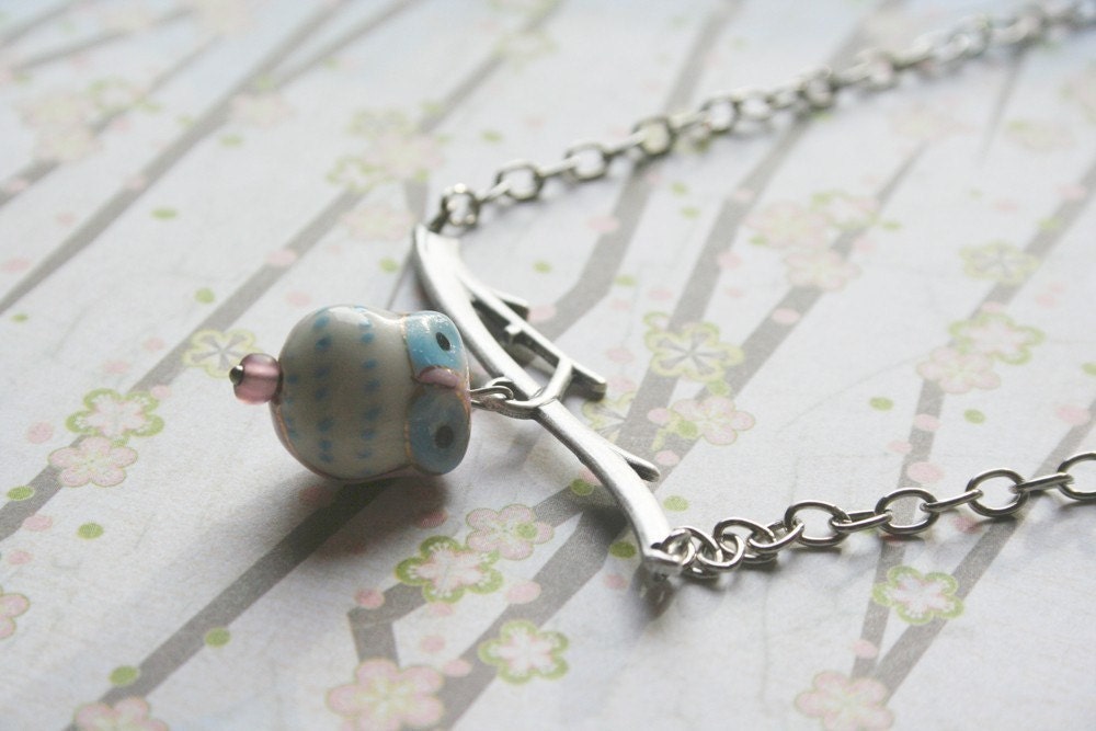 Semi Charmed Kinda Life in Pink and Blue, Necklace