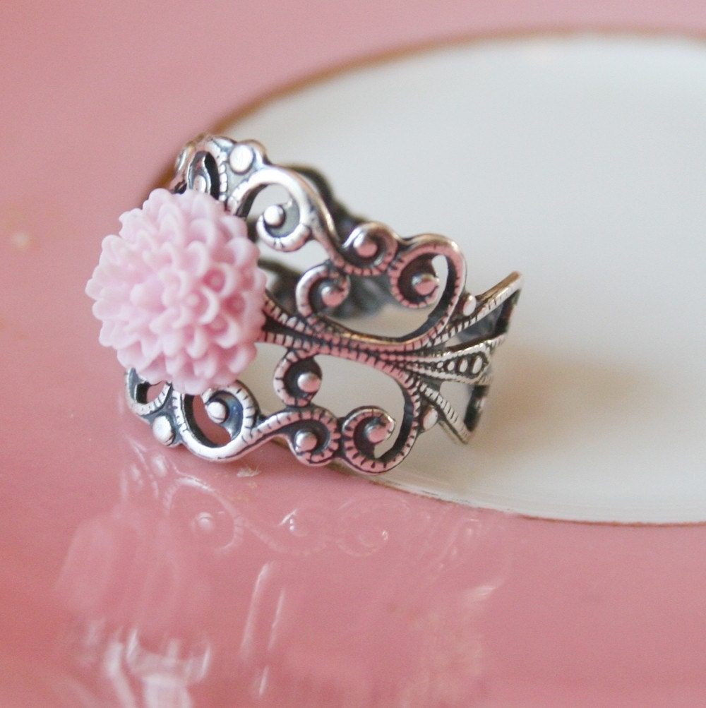 Flower Ring... "As I Shall Search for Words"