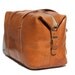 Vintage His or Hers Thick Leather Weekend Bag