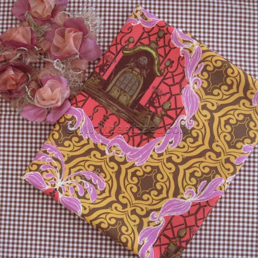 HOMESTEAD Brown - Pernilla's Journey - Tina Givens - Chocolate Quilt Fabric 1 Yard
