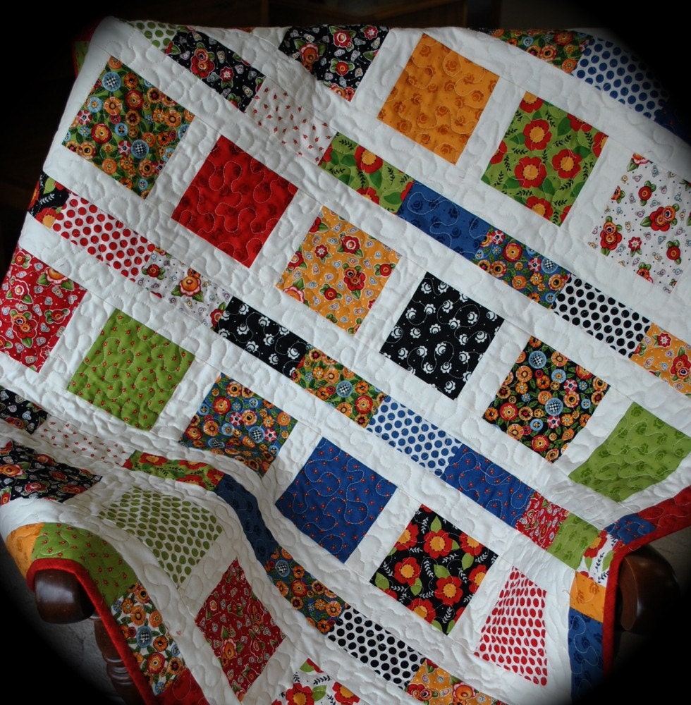 Mary Engelbreit Attitude Girls Baby or Toddler Quilt-Custom Made to Order