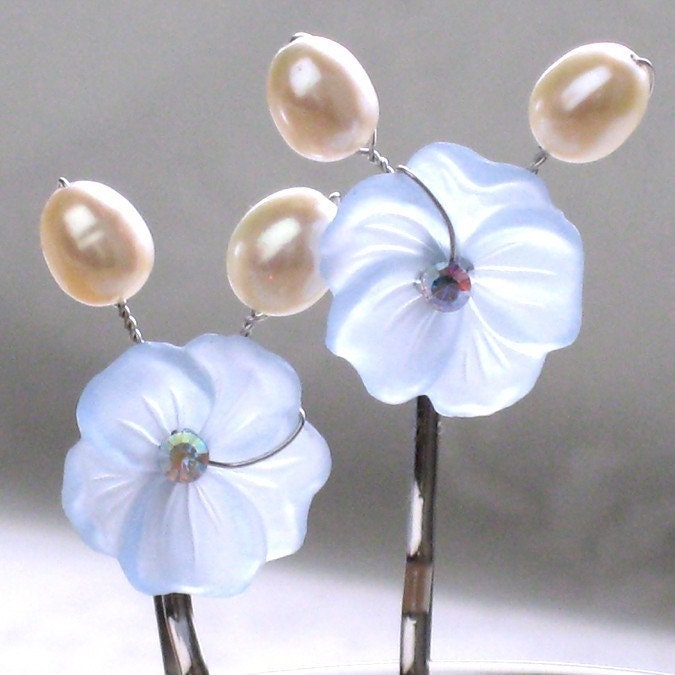 Astrid Bobby pins in silver tone