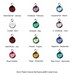 Hand Stamped Jewelry Personalized Necklace Tag and Birthstone