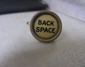 Vintage Typwriter Key Rings Nickel Free