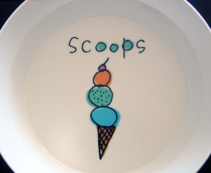 Melamine Scoops Bowl