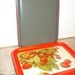 Vintage Metal Strawberry Metal Trays     jb