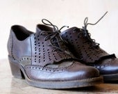 Leather and Suede Wingtip Oxfords with Perforated Tassel Details 7