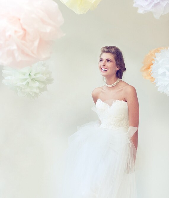 Tulle Wedding Gown - Queen For a Day Gown -Lace Princess Wedding Dress Ball Gown
