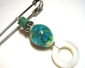Shawl Pin - Turquoise Delight