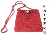 pdf Knitting Pattern - Small Shoulder Bag - Red Heart