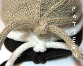 pdf Knitting Pattern - Infant Baby Newborn Knit Hat - Welcome Home Sweet Baby
