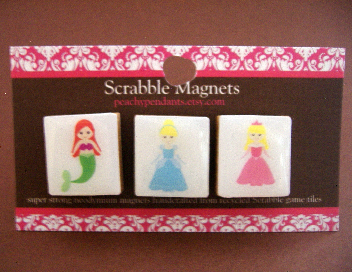 Scrabble Magnets Set - PRINCESSES