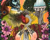 The Last Days of Ponce de Leon - 8x10 archival giclee print