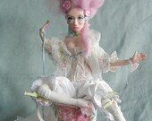 CUSTOM DOLL: Cortesan a Pastel Confection a ooak by Moninesfaeries