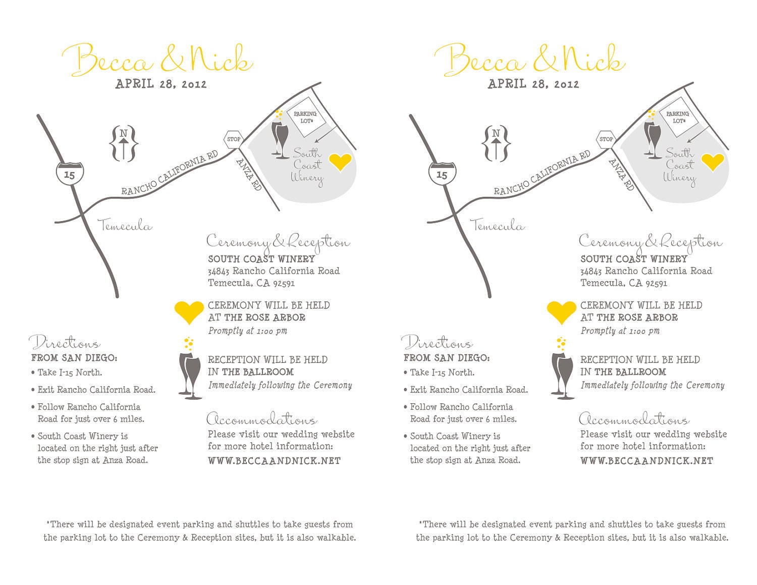Custom Wedding Map Printable DIY digital PDF