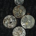 Vintage Antique Round Watch Movements Steampunk Altered Art Assemblage T52