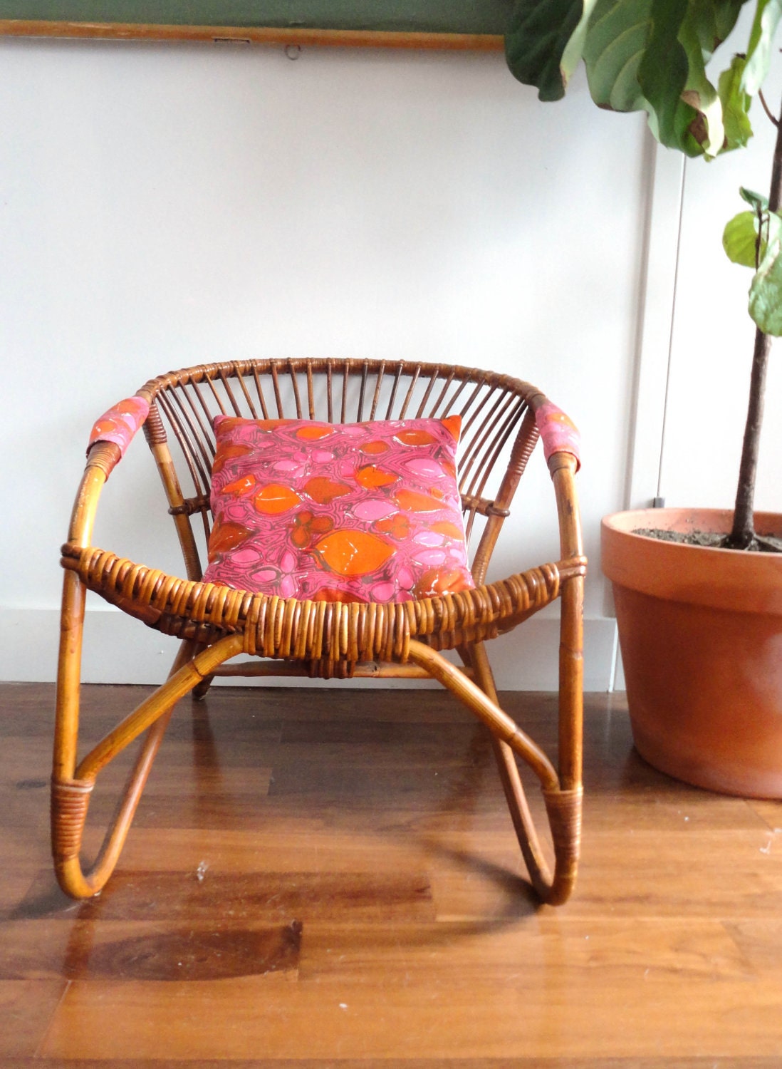 Franco Albini Style Italian Modern Chair
