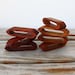 Set of Teak Napkin Holders