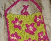 Boho Chic Banana Silk Knitted Bag
