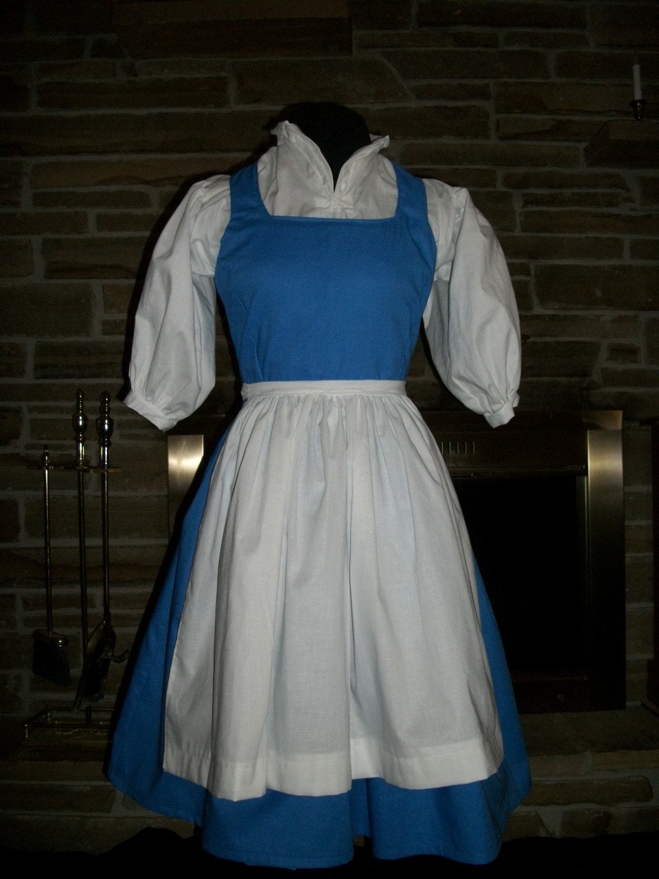 belle peasant dress