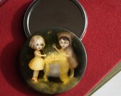 Ursa Minor brewing stars - Meluseena Pocket mirror