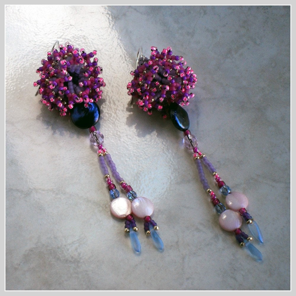Passion Pink Earrings