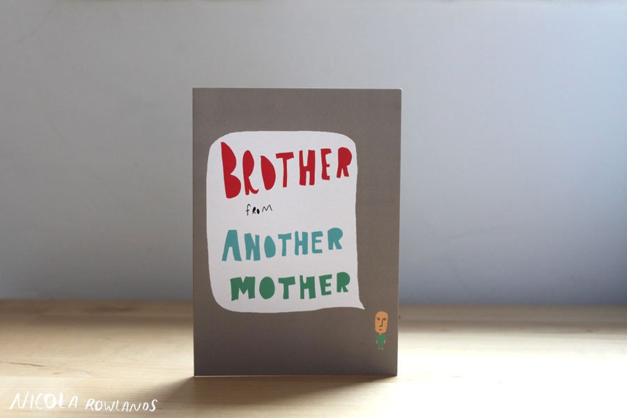 BROTHER from ANOTHER MOTHER card