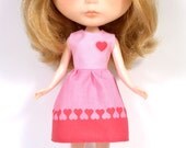 DIY Blythe Heart Dress