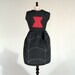 DIY Blythe Black Widow Dress