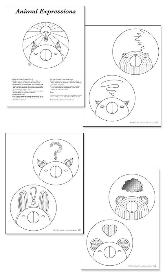 PDF Animal Expressions Patterns