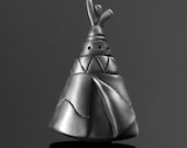 TeePee Pewter Knob