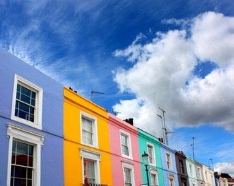Candy colored Portobello Road 8x10