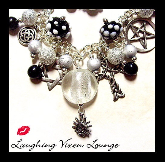 Supernatural Protection Charm Bracelet - Style "MW" Deluxe Beaded Edition