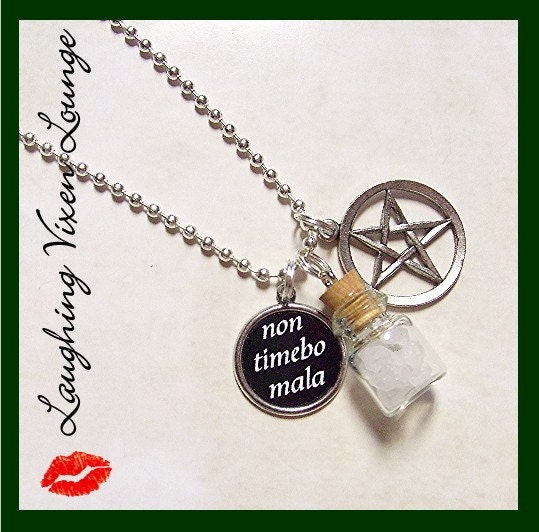 Supernatural Protection Necklace - Style B - Rock Salt Necklace