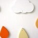 Rain Drop Mobile Orange 6