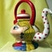 Handcrafted Whimsical Faces Functional Pottery Teapot on Etsy Passion Red Hearts Motif