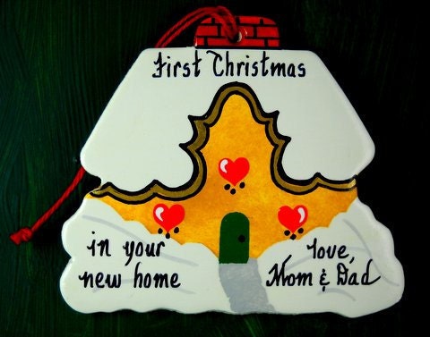 Personalized house ornament