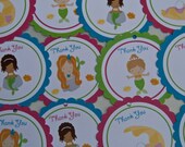 Mermaid Party Favor Tags Birthday Party Tags Set of 12 by Belleza e Luce Il_170x135