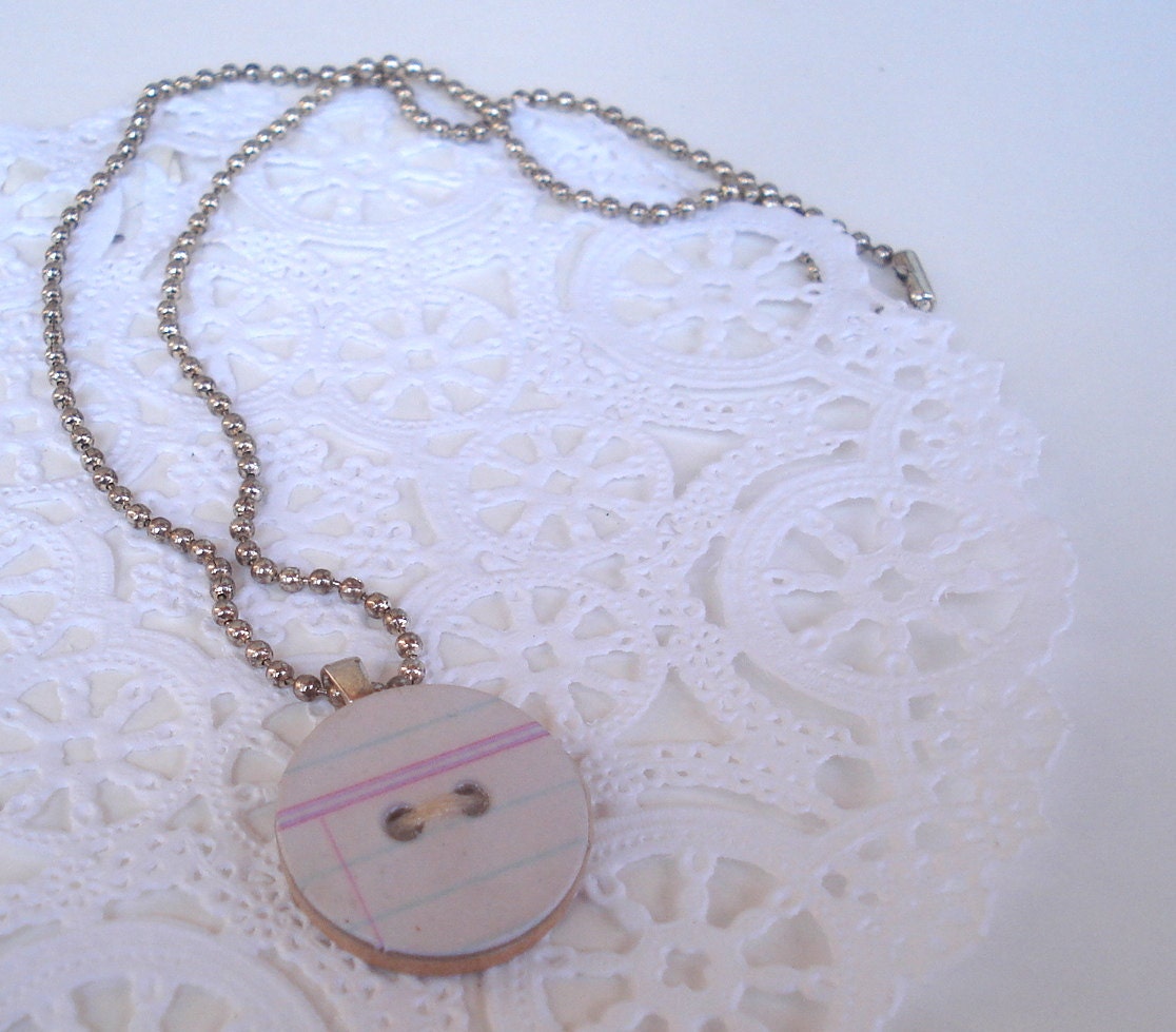 Back to School Necklace