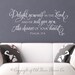 Vinyl Wall Decal Wall Sticker - Delight yourself in the Lord - bible verse hand lettered scripture art