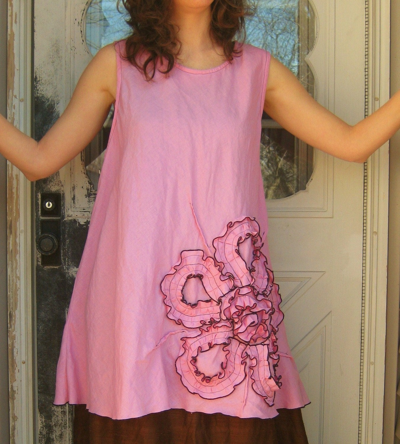 Bias Flower Tank