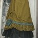 Short Flower Ruffle Skirt