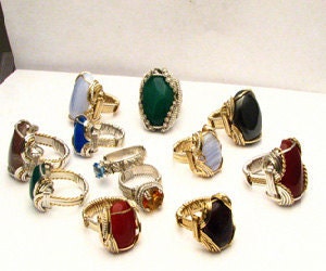Handmade Wire Wrapped Labradorite Sterling Silver Ring. Custom Personalized Sizing to fit you.