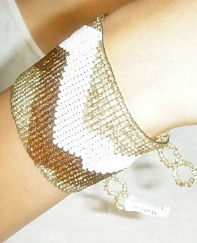 Beaded cuff
